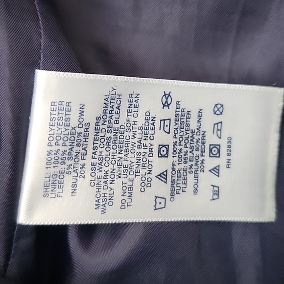 Lands' End | Kids Youth 8-10 Dark Blue Puffer Vest - Picture 8 of 8